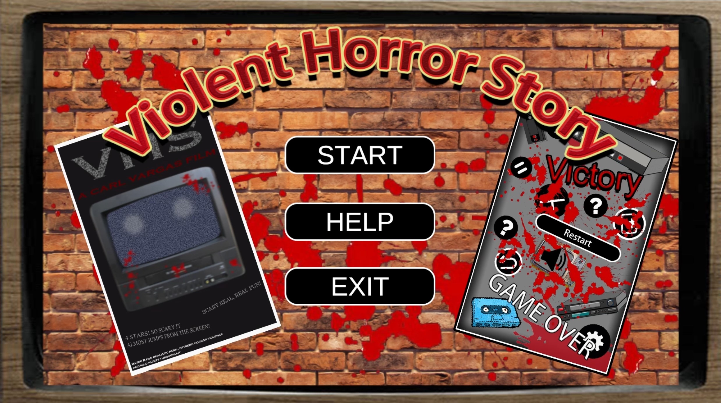 VHS – Violent Horror Story title screen